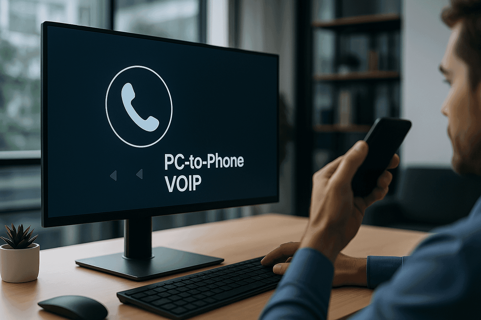 PC-to-Phone VOIP